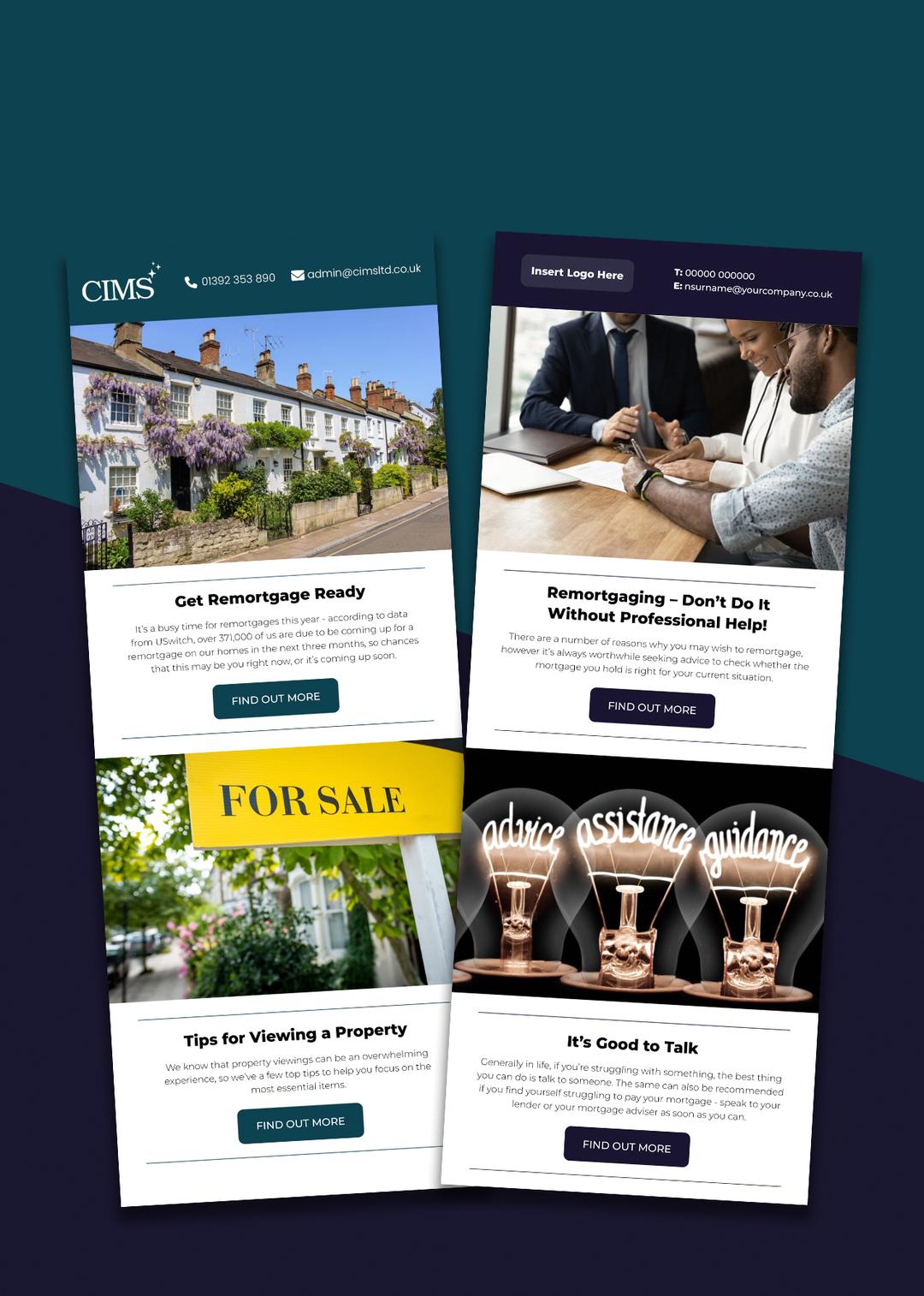 Branded Client Newsletters & Client Email Campaigns